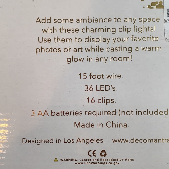 LED 15’ Photo Clip Lights - Picture 3 of 3